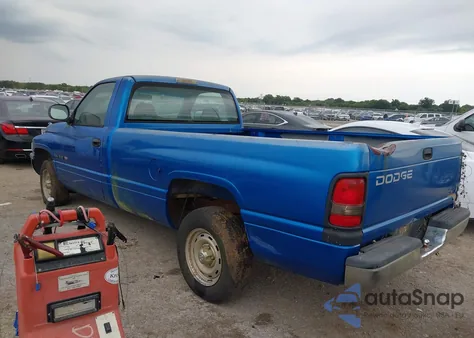 1999 Dodge Ram 1500 St from USA, damaged, VIN 1B7HC16YXXS305002